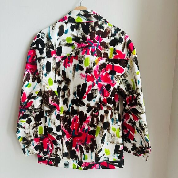 Marni Paintbrush Print Jacket – IT 38 – SS20 Runway – NWT $1950 Designer - Picture 13 of 16